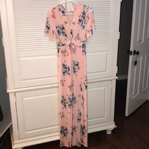 Pink Lily maxi dress